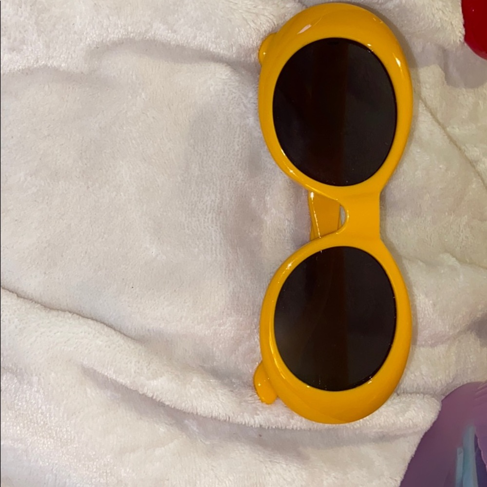 Yellow sunglasses